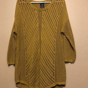 Mustard Knitted Sweater